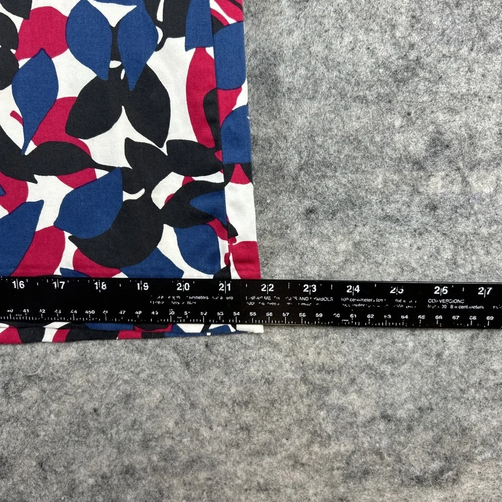 Talbots Skirt Women's 10 Multicolor Floral Lined Stretch Teacher‎ Church Career